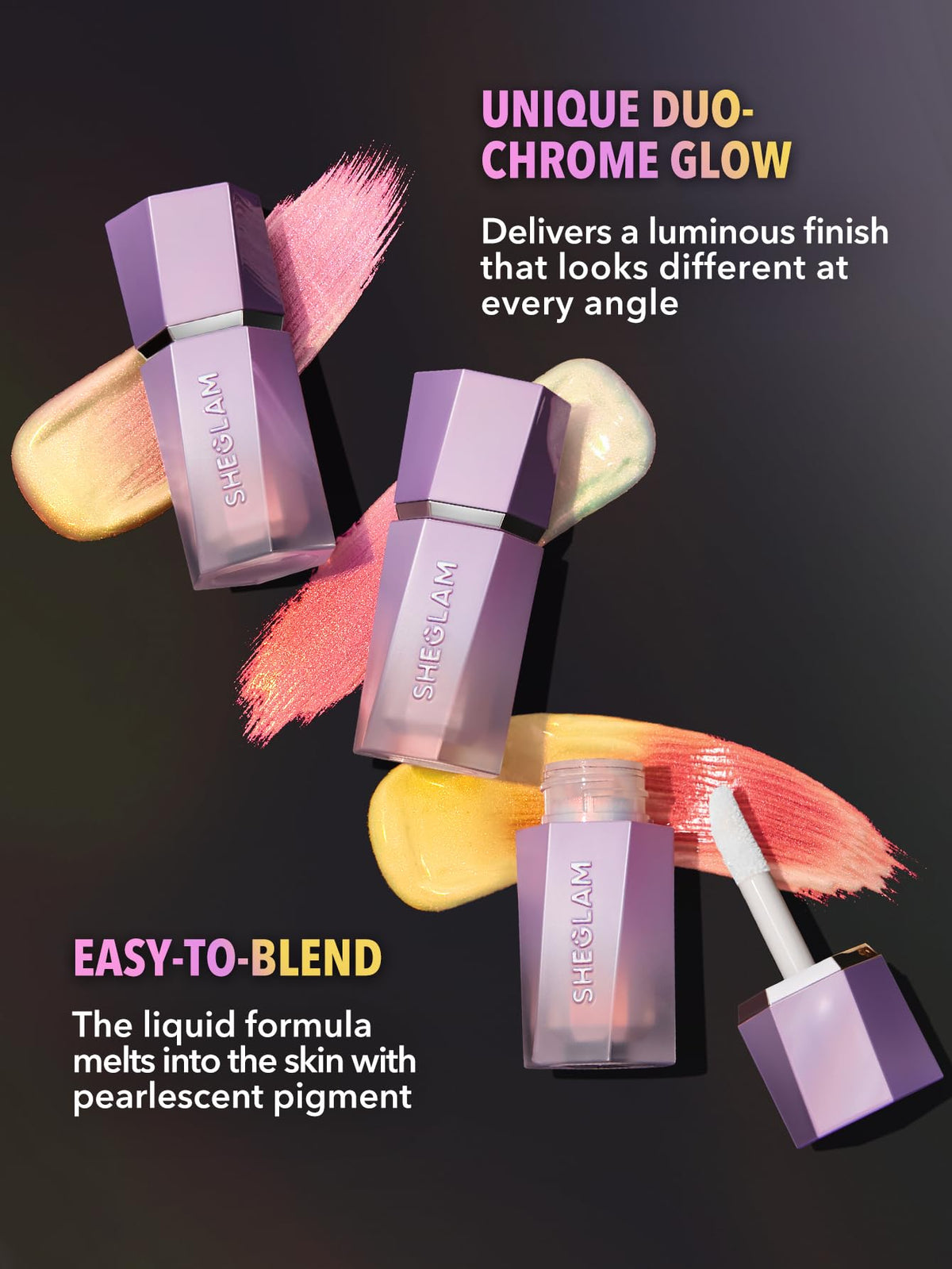 SHEGLAM Chroma-Glow Bloom Liquid Highlighter packaging