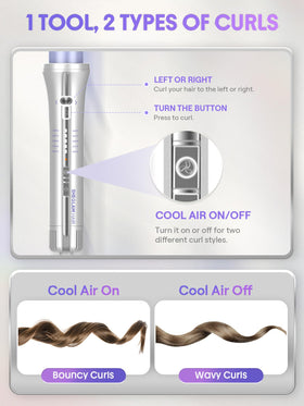 SHEGLAM One Touch Airflow Styler Pro close-up of barrel