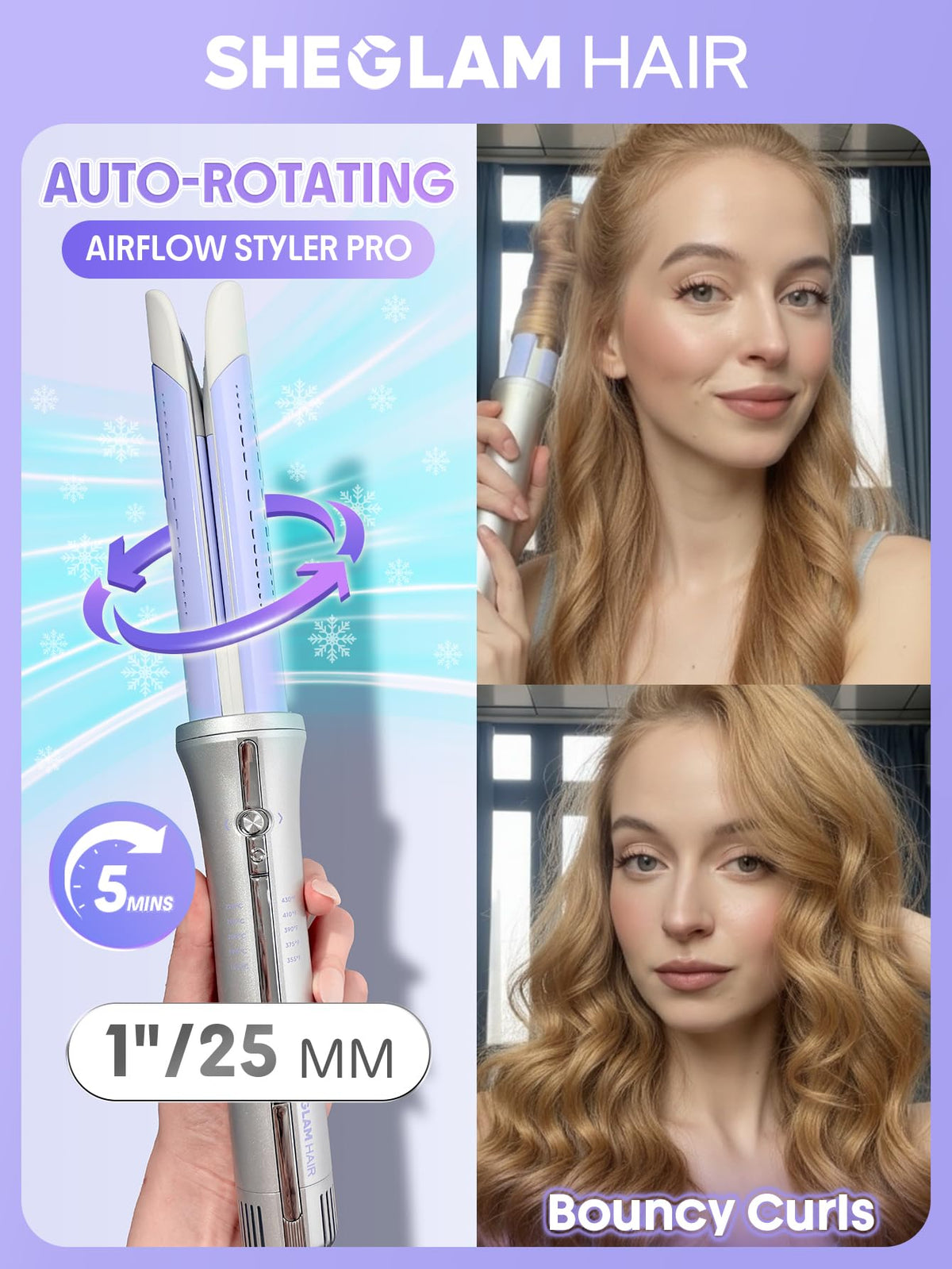 SHEGLAM One Touch Airflow Styler Pro side view