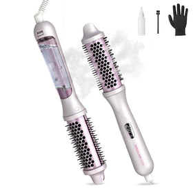 SHEGLAM Steam Thermal Brush front view with steam feature