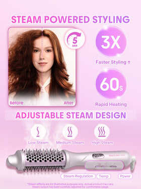 SHEGLAM Steam Thermal Brush packaging