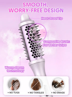 SHEGLAM Steam Thermal Brush water fill bottle