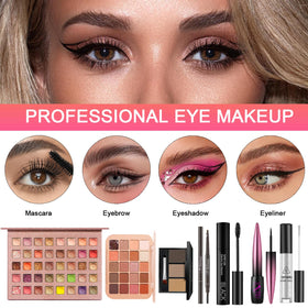 SHELAKIN All-in-One Makeup Kit displaying 15 concealer shades