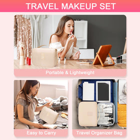 SHELAKIN All-in-One Makeup Kit including eyebrow pencil and highlighter