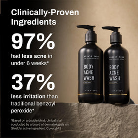 Shield Body Acne Wash 8.5 oz packaging
