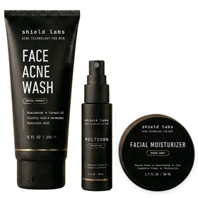 Shield Face Acne System for Men kit front view