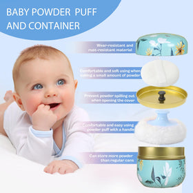 SHIMIDO powder container dimensions and capacity overview