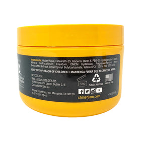 Shine 'n Jam Extra Hold Gel 8 oz side view showing texture