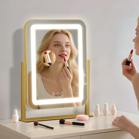 Shinerva LED Makeup Mirror with packaging
