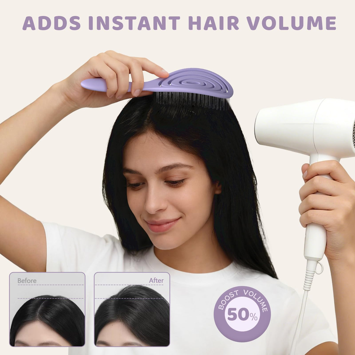SHINLEA Detangle Hair Brush packaging
