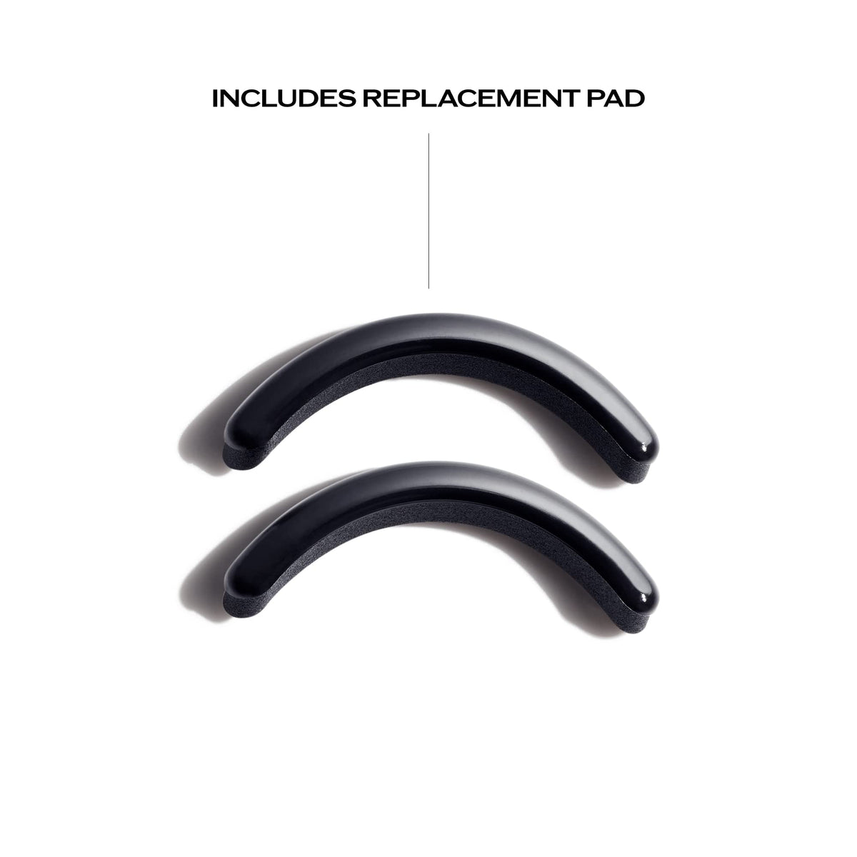 Shiseido Eyelash Curler with replacement pad displayed