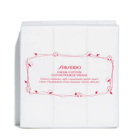 Shiseido Facial Cotton Pads 165 Squares front view