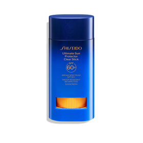 Shiseido Ultimate Sun Protector Clear Stick SPF 60+ front view