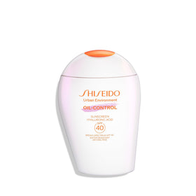 Shiseido Urban Environment Oil-Free Sunscreen 143 mL front view