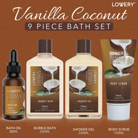 Shower Gel and Body Scrub from LOVERY Spa Gift Basket