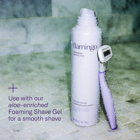 Shower holder for Flamingo shaving razor set