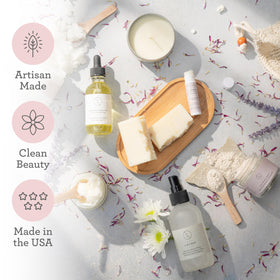 Shower mist from Lizush spa gift set