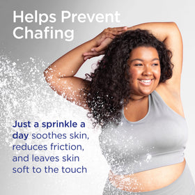 Shower To Shower Body Powder in a bathroom setting