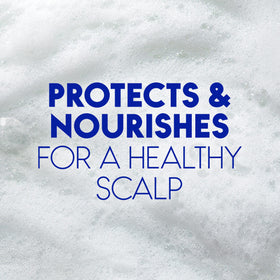 Showing Head & Shoulders Classic Clean shampoo being applied