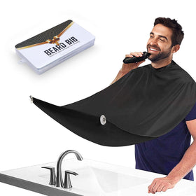 Showvigor Beard Bib front view with adjustable Velcro strap