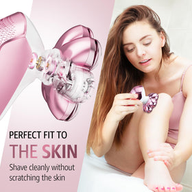 SHPAVVER Electric Razor showing 7D floating head design