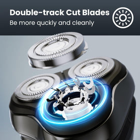 SHPAVVER Electric Razor with pop-up precision trimmer