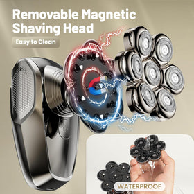 SHPAVVER ETHUP Electric Shaver side view showcasing ergonomic handle