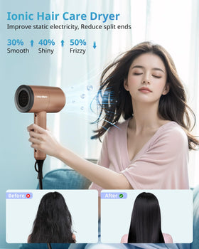 SHRATE Ionic Hair Dryer in lifestyle setting