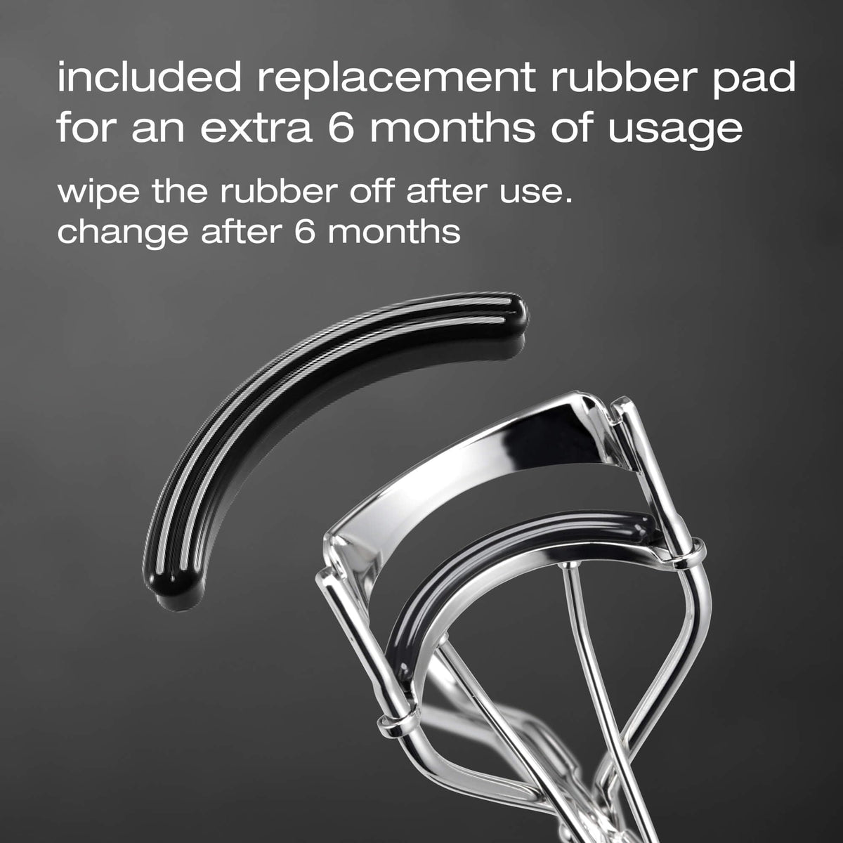 shu uemura Eyelash Curler W close-up of double edge plate