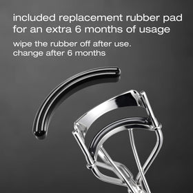 shu uemura Eyelash Curler W close-up of double edge plate