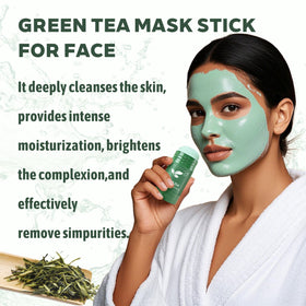 SHUIKU Green Tea Clay Stick Mask 2-Pack packaging
