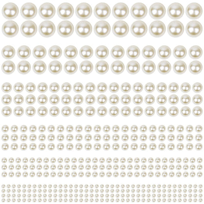 shynek self adhesive pearl stickers assorted sizes front view