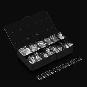 Side view of APRÉS Gel-X® Square Nail Tips box