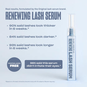 Side view of BABE ORIGINAL Renewing Lash Serum bottle