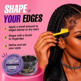 Side view of EBIN NEW YORK Edge Tamer container