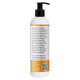 Side view of Generic Tallow & Goat Milk Body Lotion 8 OZ