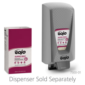 Side view of GOJO PRO TDX Supro Max Cherry Hand Cleaner Refill packaging