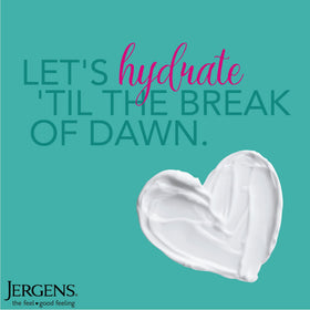 Side view of Jergens Daily Moisture Body Lotion