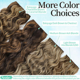 Side view of KooKaStyle hair extensions showcasing volume