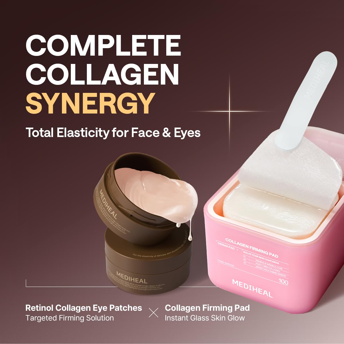 Side view of MEDIHEAL Under Eye Patches