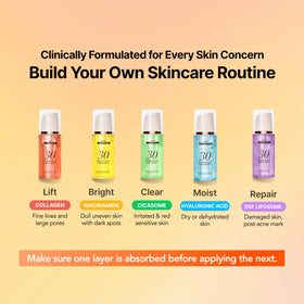 Side view of MENOKIN Bubble Mask bottle