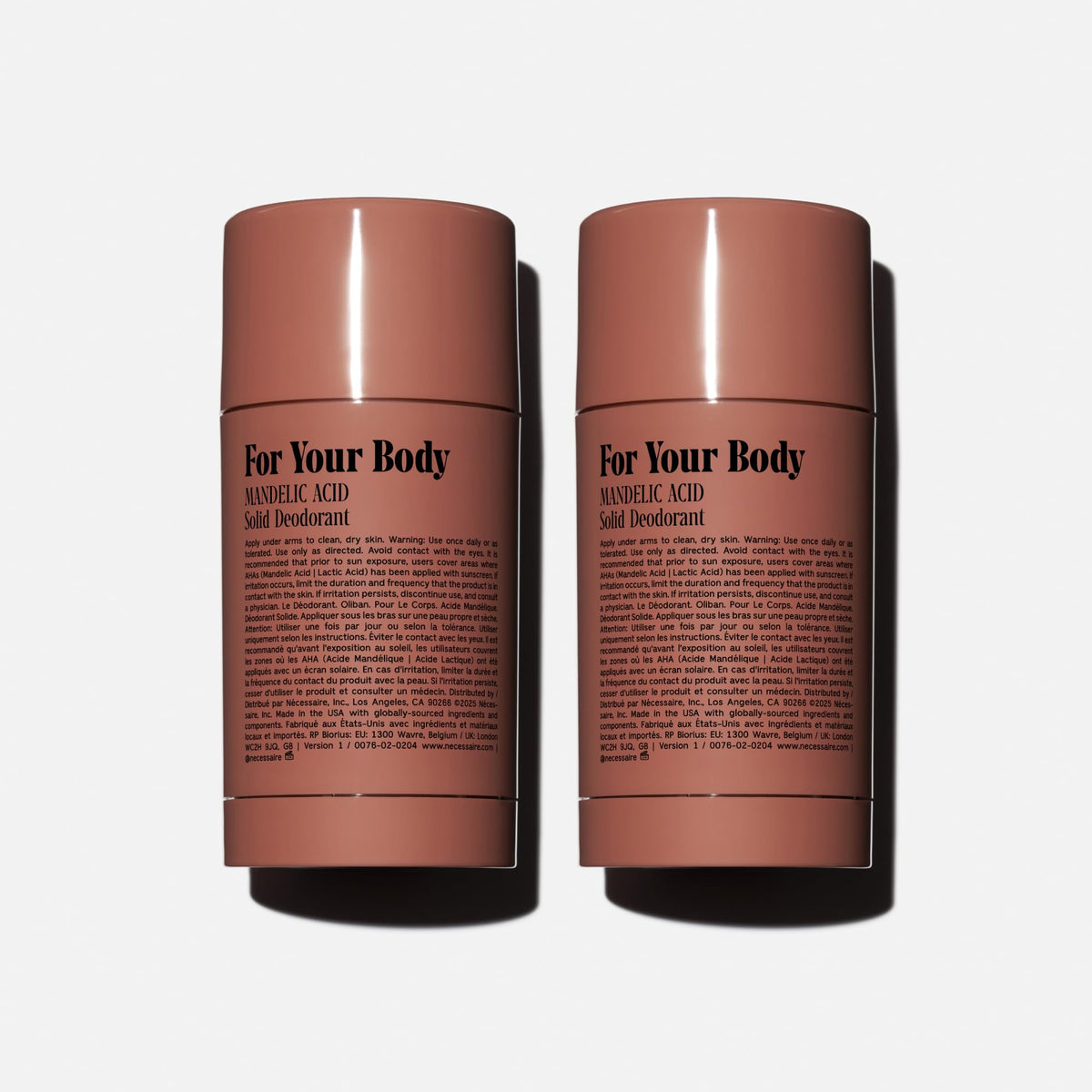 Side view of Nécessaire Olibanum Deodorant