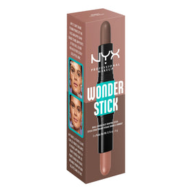 Side view of NYX Wonder Stick showing product dimensions