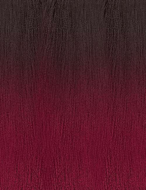 Side view of Outre X-Pression Braid 42-inch 3X