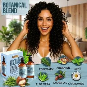 Side view of PURE NATURE LUX SPA Rosemary Conditioner bottle