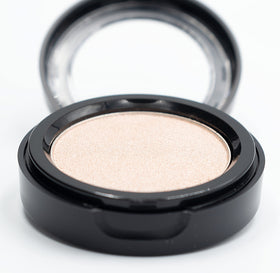 Side view of Pure Ziva Satin Finish Eyeshadow packaging