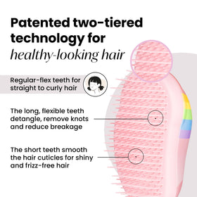 Side view of TANGLE TEEZER Mini Detangler Hair Brush for Kids