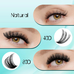 Side view of the GEMERRY Eyelash Extension Kit packaging