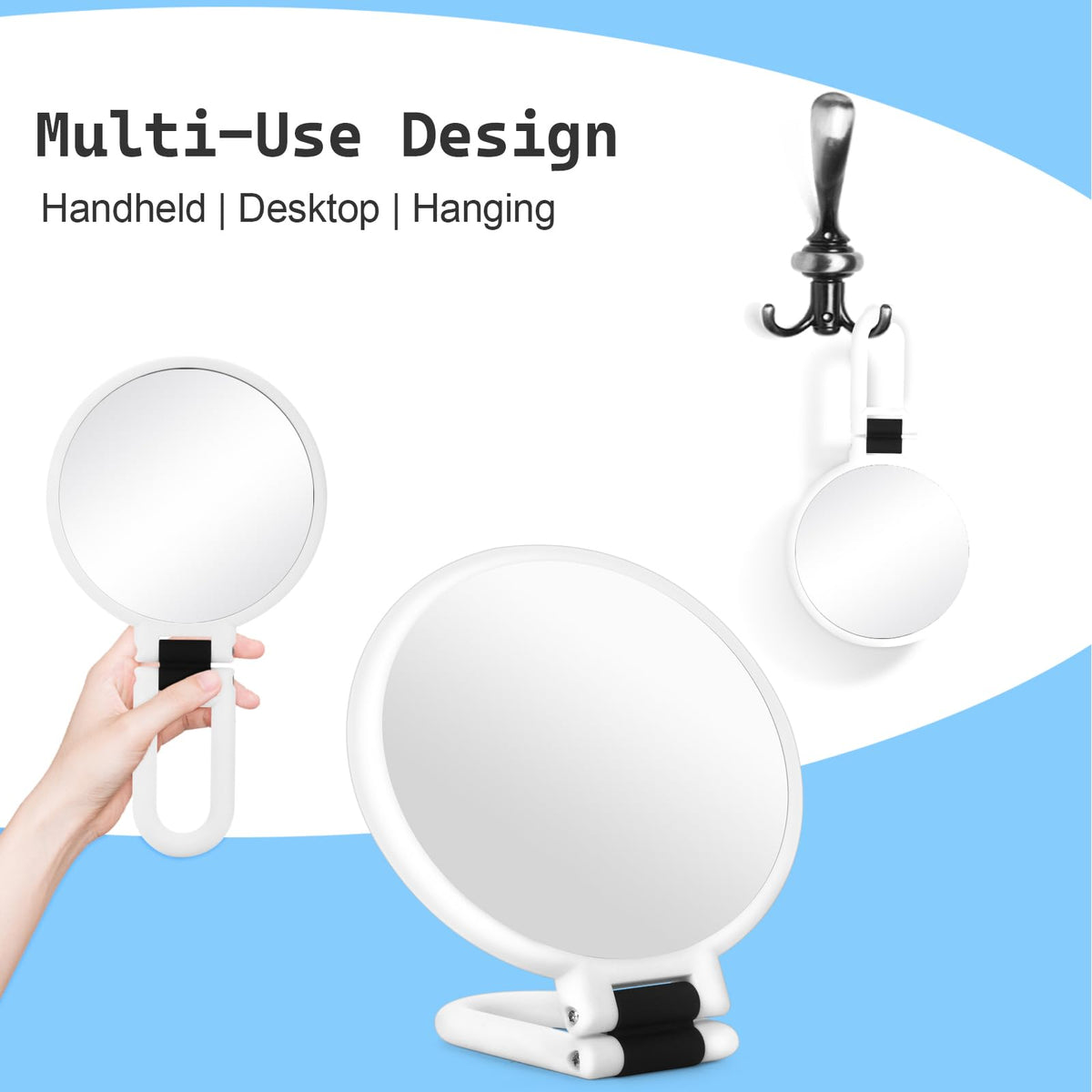 Sifolo 30x Magnifying Mirror folded for travel
