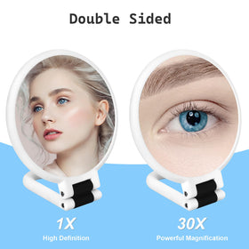 Sifolo 30x Magnifying Mirror showing 1x and 30x sides